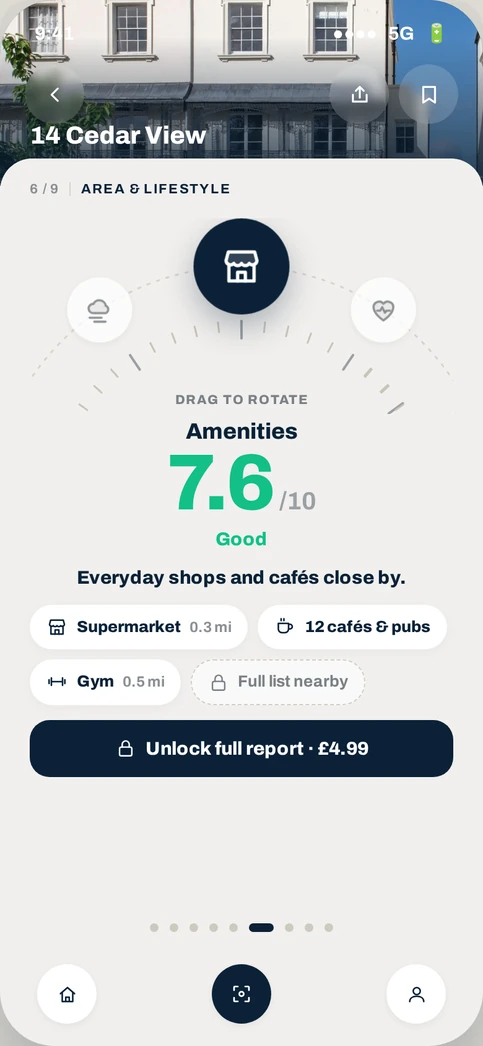 area amenities